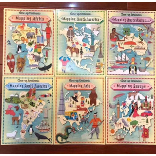 หนังสือชุด Close-up Continents Mapping ...