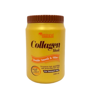 รีนิว คอลลาเจน มาส์ก ดับเบิ้ล สมูท แอนด์ ชายน์ REENEW Collagen Mask