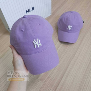 ของแท้ MLB Rookie Slider Cap หมวกสีม่วง 💜💜  โลโก้ NY