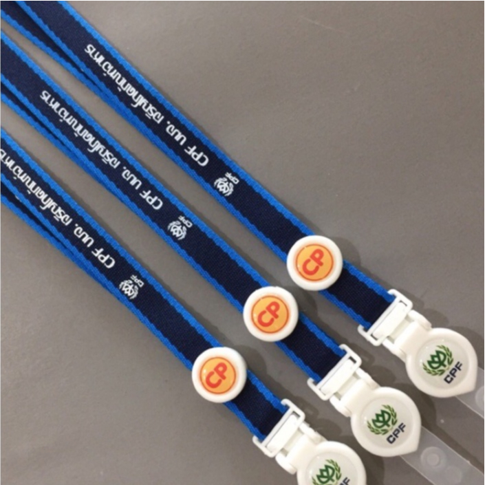 สายคล้องคอ CPF  คล้องบัตรพนักงาน กรอบบัตร เจ้าหน้าที่  CP ALL  (พร้อมส่ง)