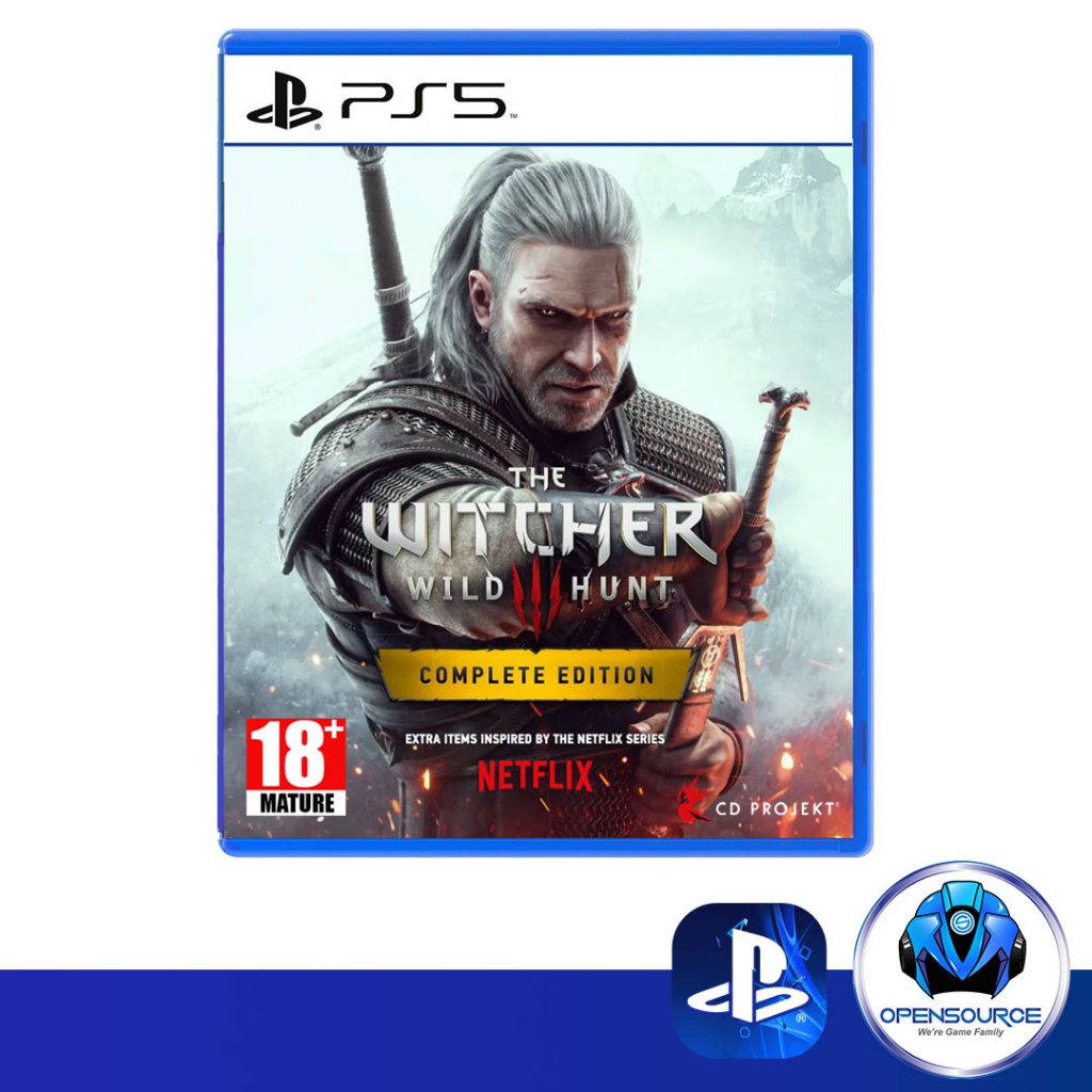 [พร้อมส่ง]Playstation: The Witcher Wild Hunt 3 Complete Edition (ASIA EN/CH/KR) - PS5
