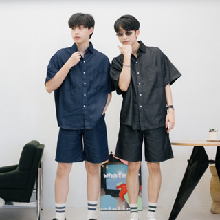 DENIM SET ชุดเซตยีนส์ เสื้อ+กางเกง ผ้ายีนส์