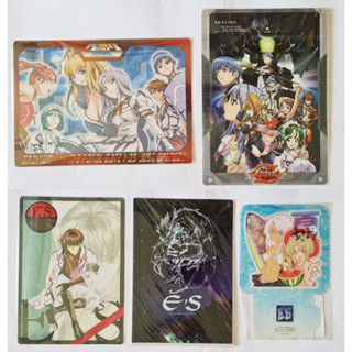 ของสะสมอนิเมะ Gravion New Es Otherwise shitajiki pencil board picture Animage Collection x 5 JAPAN ลิขสิทธิ์แท้ มือสอง