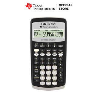 Texas Instruments เครื่องคิดเลขการเงิน รุ่น BA II Plus Financial Calculator [แถมซองหนัง]