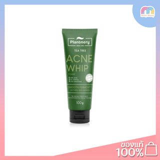 Plantnery-Tea Tree Acne Whip Foam 100g.