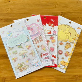 สติ๊กเกอร์นูนใส นูนโฟม ลายการ์ตูนน่ารัก Sticker DIY Decoration ลายการ์ตูน มี 4 แบบ