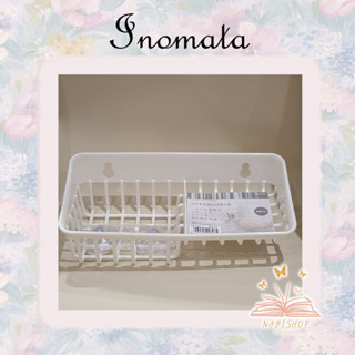 inomata ชั้นวางฟองน้ำ ชั้นวางอเนกประสงค์แบบติดผนัง รุ่นศูนย์อากาศ