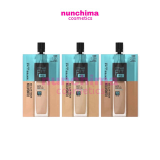 ใหม่*** (1ซอง) FIT ME MATTE PORELESS LIQUID FOUNDATION MAYBELLINE