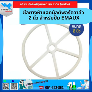 ซีลยางห้าแฉกมัลติพอร์ตวาล์ว 2 นิ้ว สำหรับปั้ม EMAUX