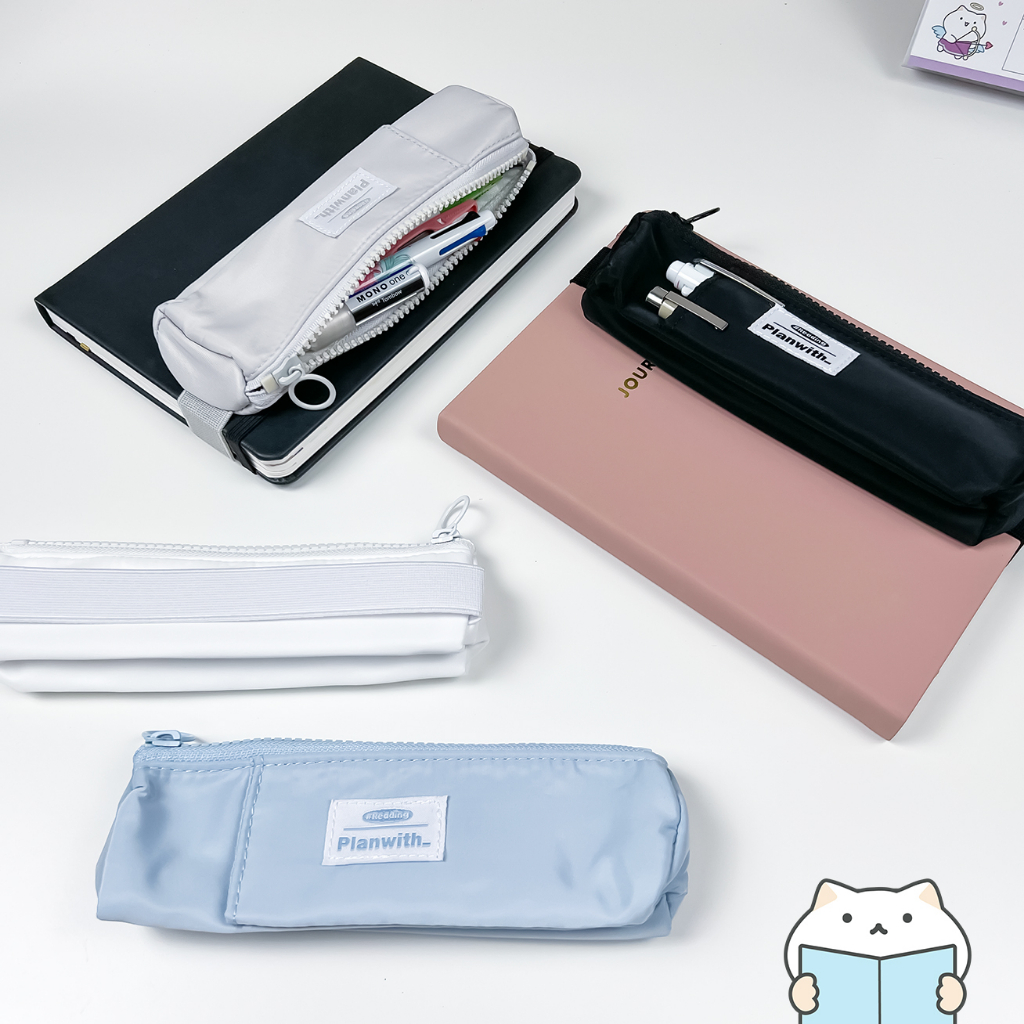 สายรัดสมุด + กระเป๋าดินสอ Notebook Book Pencil Case Band บูโจ สมุดโน๊ต บันทึก BuJO Bullet Journal A5 mimisplan
