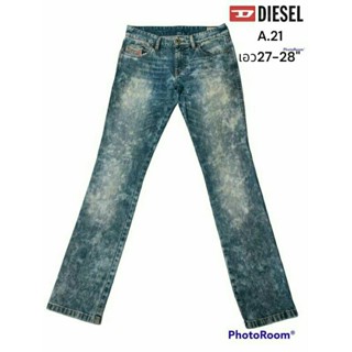 DIESEL LHELAJ แท้ เอว27-28 "กางเกงยีนส์หญิง