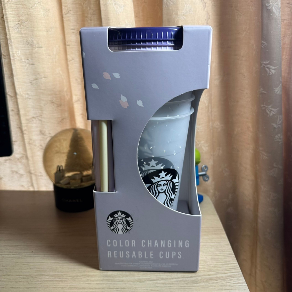 ⭐️พร้อมส่ง⭐️ Srabucks reused cups 24oz (5 cups/set) ****สีสวยน๊า ของแท้จากร้านสตาร์บัค เกาหลี****