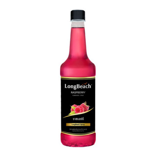 LongBeach Raspberry Syrup ลองบีชไซรัปราสเบอร์รี่ 740 ml.