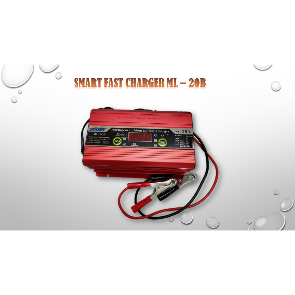 SUOER SMART FAST CHARGER ML – 20B