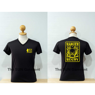 เสื้อรองในทหาร คอวี ผ้านาโน THAI ARMY 02