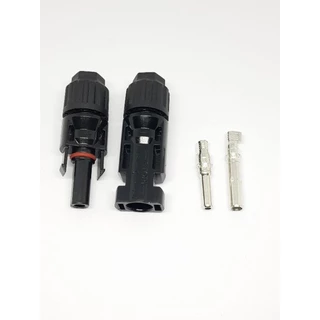 [ใหม่] มีรับประกัน ขั้วต่อสายไฟแผงโซล่าร์เซลล์ MC4 CONNECTOR รุ่นไม่มีแกนเหล็กด้านใน ยึดติดแน่นไม่มีหลุดไม่มีขยับ