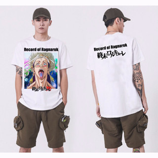 เสื้อยืดผ้าฝ้ายพรีเมี่ยม เสื้อยืด พิมพ์ลายการ์ตูนมังงะ Buddha Record of Ragnarok พรีเมี่ยม สําหรับผู้ชาย และผู้หญิง