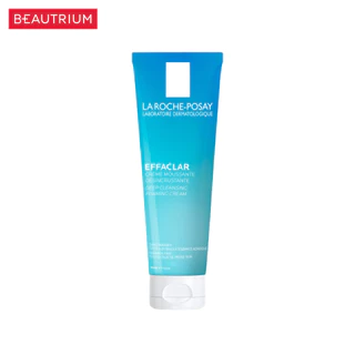 LA ROCHE-POSAY Effaclar Deep Cleansing Foaming Cream ผลิตภัณฑ์ทำความสะอาดผิวหน้า 125ml