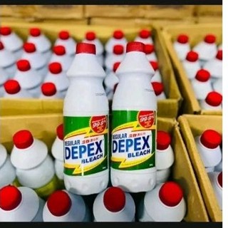 (2 ขวด * 500 ml) DEPEX Bleach ไฮเตอร์มาเลย์ ผลิตภัณฑ์ซักผ้าขาว น้ำยาซักผ้าขาว ขจัดทุกคราบฝังแน่น ใช้ล้างห้องน้ำ ถูพื้น