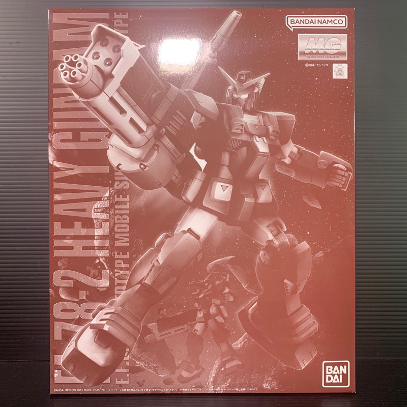 MG 1/100 FA-78-2 Heavy Gundam (Mobile Suit Gundam MSV Battle Chronicle Johnny Ridden)