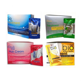 Bio Treatment ไบรโอทรีทเมนท์บำรุงผม (1กล่องมี 24 ซอง)💥💥ถูกที่สุดในช้อปปี้💥💥 ( ยกแพ็ค / 24 ซอง ) Bio super treatment