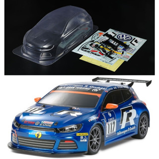 TAMIYA 51473 บอดี้ VW SCIROCCO GT24-CNG ยังไม่ได้ตัดเจาะและทำสี