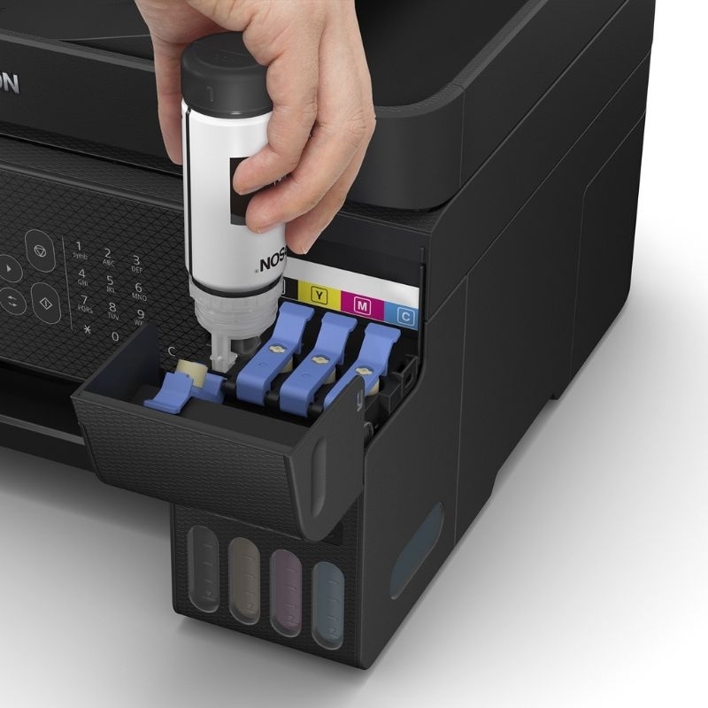 Epson L5290 ปริ้นเตอร์สี มัลติฟังก์ชัน (พิมพ์ ถ่ายเอกสาร สแกน แฟกซ์ WIFI) พร้อมหมึกแท้ 1 ชุด ประกันศูนย์ 2 ปี พร้อมส่ง