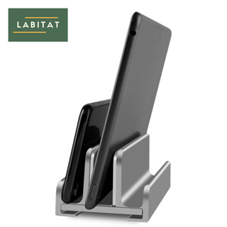 Vertical Laptop Stand Aluminium ที่วางแลปทอป แท่นวางโน๊ตบุคแนวตั้ง