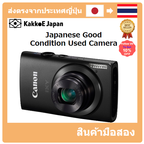 มือสอง  Canon Digital Camera IXY600F Black IXY600F (BK) Pre-loved