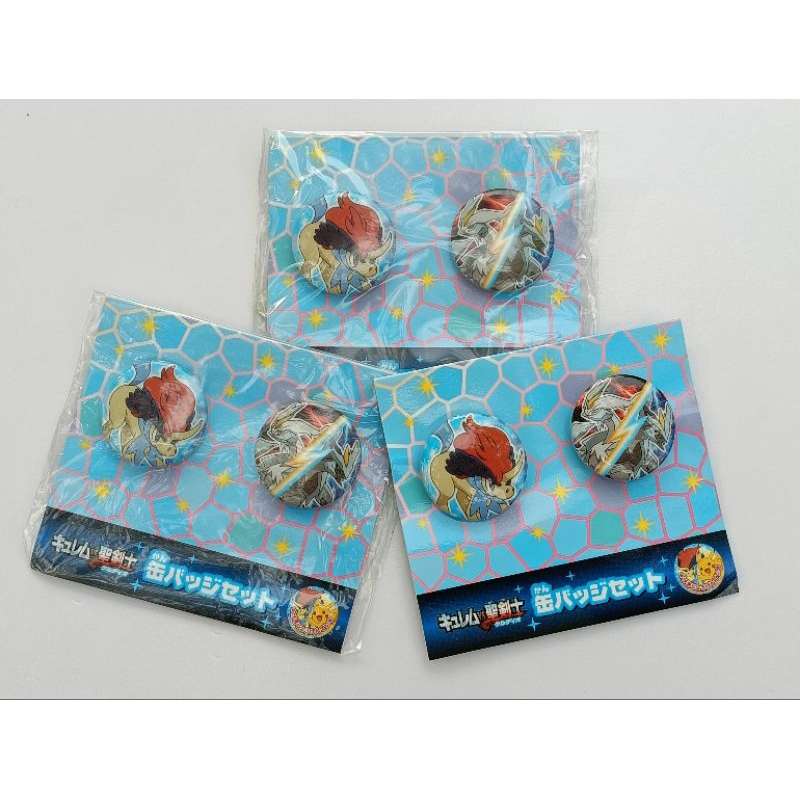 เข็มกลัดอนิเมะ CAN BADGE SET Pokemon (3cm.)เช็ต 2ชิ้น