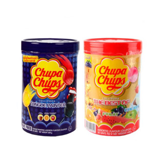 Chupa Chups Classic Tongue painter อมยิ้ม จูปาจุ๊ปส์ ทัง เพ้นเทอร์ 50 ไม้ คละรส จูปาจุป จูปาจุ๊บ จูปาจุ๊ปส์ลูกอม