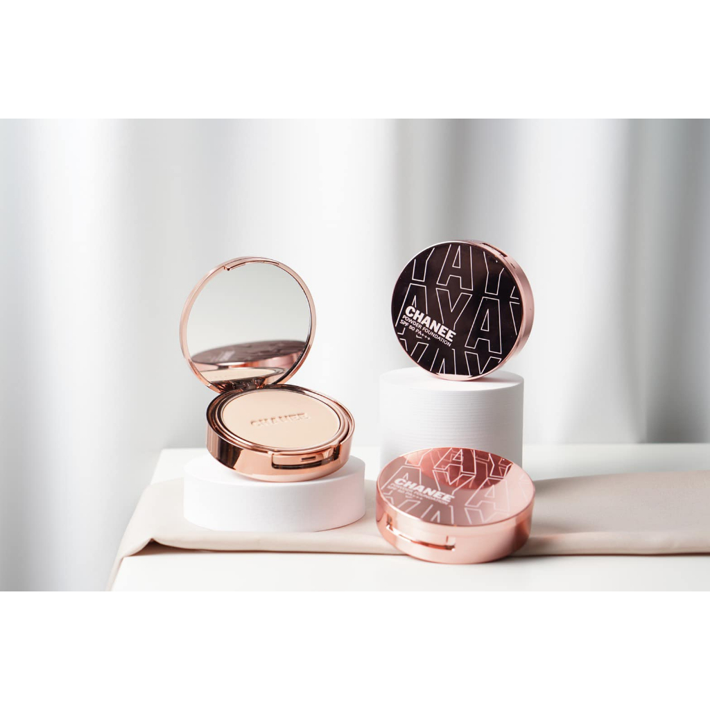(ของแท้จากบริษัท) แป้งพัฟชานี CHANEE ติดทน คุมมัน ปกปิด กันน้ำ กันแดด 50 เท่า กันเหงื่อ แป้งชานี - รูปที่ 6