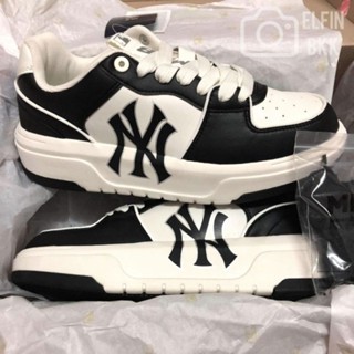 ร้านแนะนำแท้MLB Chunky Liner Low NY B Boston มี Reflect รองเท้าผ้าใบ รองเท้าลำลอง สีขาว สีดำ สีครีม สีเทา สีน้ำตาล สีเขียว img 3
