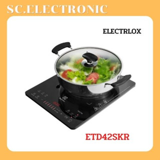 Electrolux เตาแม่เหล็กไฟฟ้า รุ่น ETD42SKR - สีดำ