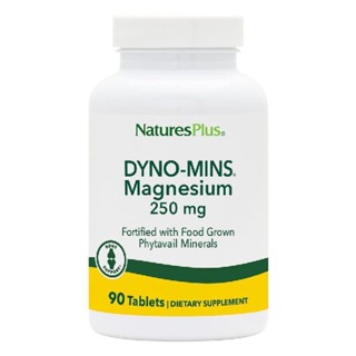 NaturesPlus Dyno-Mins Magnesium 250 mg 90 Tablets nature s plus แมกนีเซียม