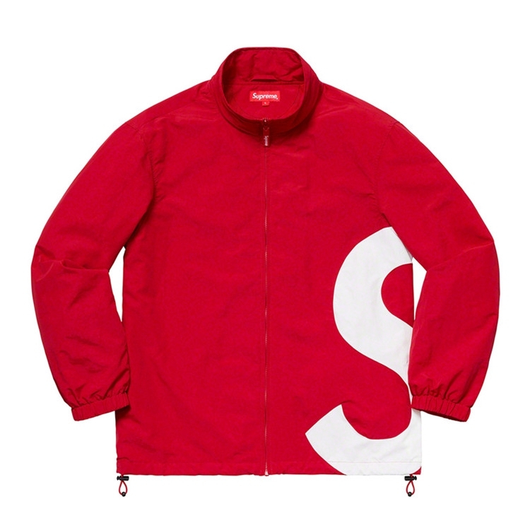 [พร้อมส่ง] แจ็คเก็ต Supreme track red S logo jacket แท้ จาก StockX