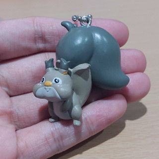 [ของแท้] [มือสอง] Pokemon the Movie Coco Swing Keychain Figure Skwovet Bandai