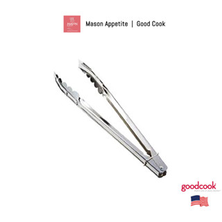 679985 GoodCook 12" Long Chrome Plated Tongs คีมคีบอาหารโครเมี่ยม กู๊ดคุก 12 นิ้ว