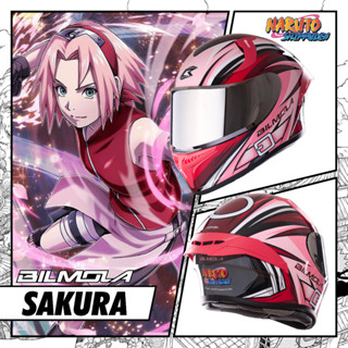 หมวกกันน็อค Bilmola Naruto ลายSAKURA