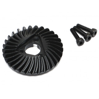 ชุดเกียร์ BRLC7039-30 : Boom Racing HD Steel Reversed Bevel Helical Main Gear 30T for BRX01