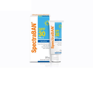 SPECTRABAN SENSITIVE SPF30 PA++ ครีมกันแดดสเปคตร้าแบน เอสพีเอฟ30 พีเอ++ ขนาด 20 g.