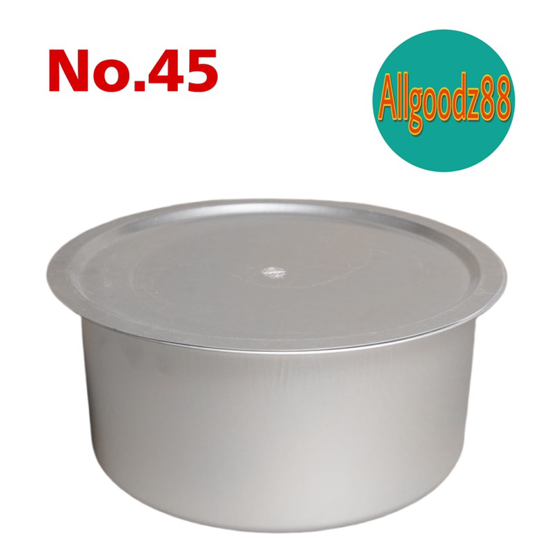 หม้อเเขก หม้ออินเดีย ตราจระเข้ No.36, 40, 45, 50, 55 ซม. (ไม่มีหูจับ) - รูปที่ 3