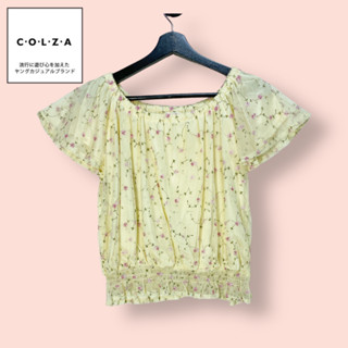 เสื้อ Colza ผ้าลูกไม้อย่างดี  เสื้อครอปทรงสวยน่ารักมาก ปักนูนทั้งตัว สวยมาก มีซับในอย่างดี  ผ้าดีทิ้งตัวสวย