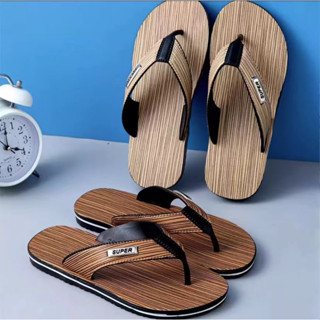 รองเท้าแตะผู้ชายรองเท้าแตะแบบสบาย ๆ ใหม่ Mens sandals new casual flip-flops