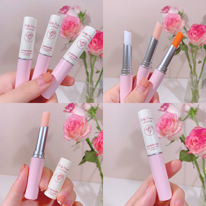 5814 (ใหม่/แท้) NOVO ลิปบาล์ม บํารุงริมฝีปากให้ความชุ่มชื้น สไตล์เกาหลี ลิปมันเปลี่ยนสี lip balm