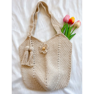 🧶 Granny bag กระเป๋าแบบยอดฮิตของงานถัก กระเป๋าถุงแกง🌼