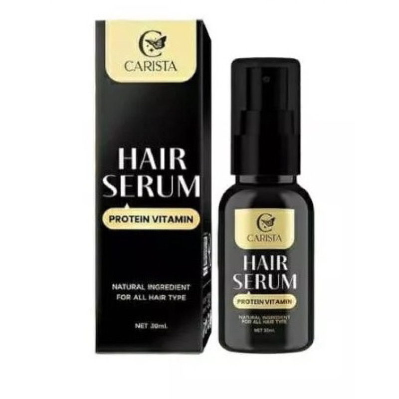 เซรั่มผมนมแพะ คาริสต้า CARISTA HAIR SERUM Protein Vitamin (ขวดดำ) – โปรปัง