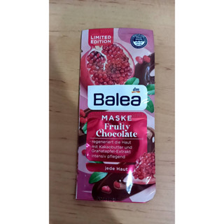 มาร์คหน้าฟรุ๊ตช๊อคโกแล๊ต Balea Maske Fruity Chocolate  16 ml