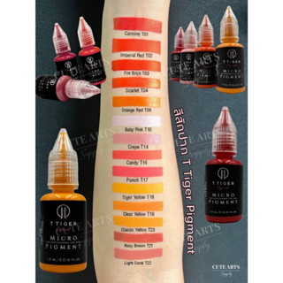 สี T-Tiger สีสักคิ้ว สีสักปากทีไทยเกอร์ พร้อมส่ง