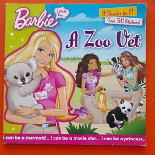 Barbie A Zoo Vet..2 books in 1